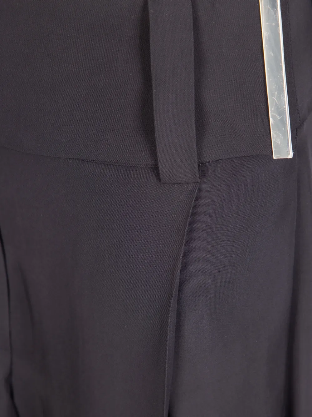 Sportmax High waist broek Zwart