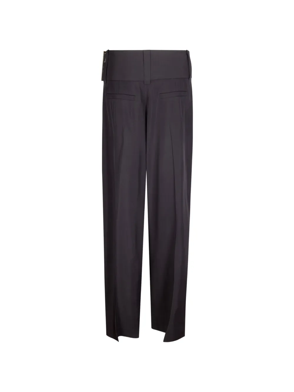 Sportmax High waist broek Zwart