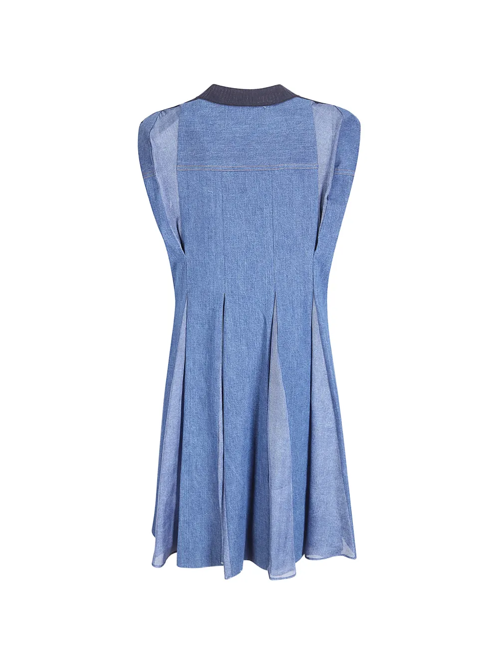 sacai Denim mini-jurk Blauw