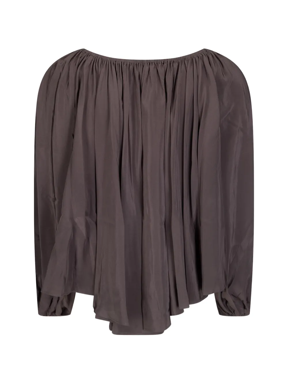  7 For All Mankind Off Shoulders Blouse - Brown 