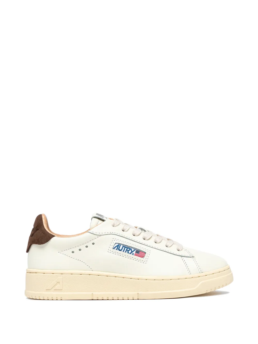Autry Dallas low leather sneakers - Nude