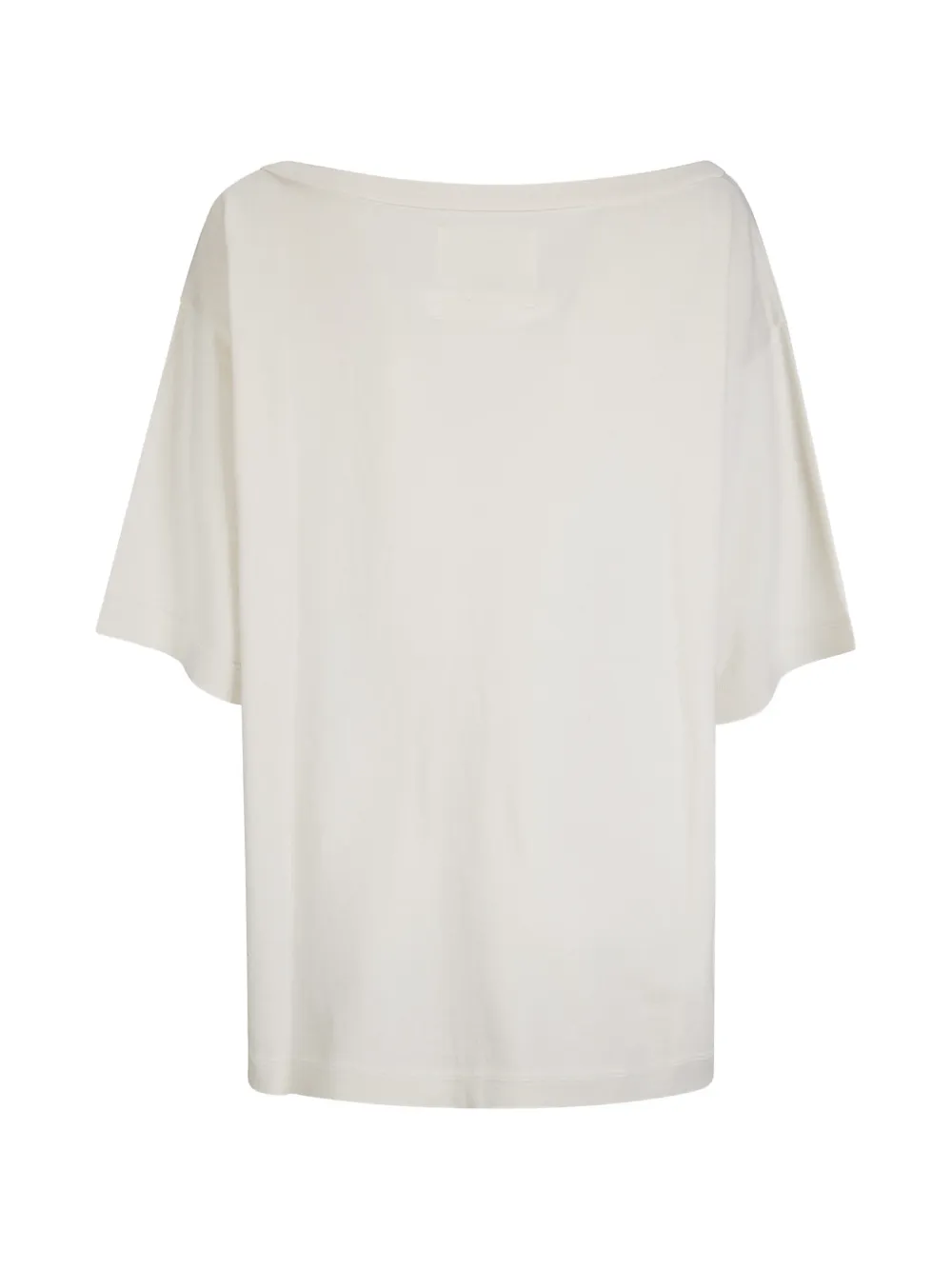  Extreme Cashmere Short-sleeve Collum T-shirt - Neutrals 