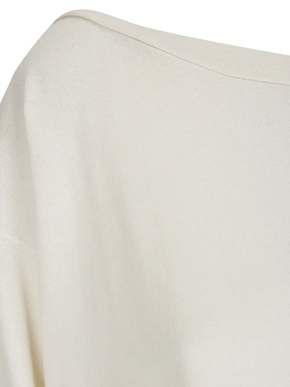  Extreme Cashmere Short-sleeve Collum T-shirt - Neutrals 