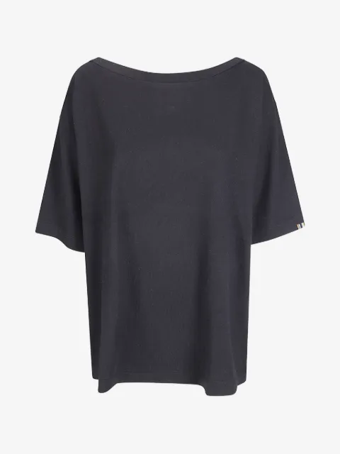 extreme cashmere playera con cuello barco