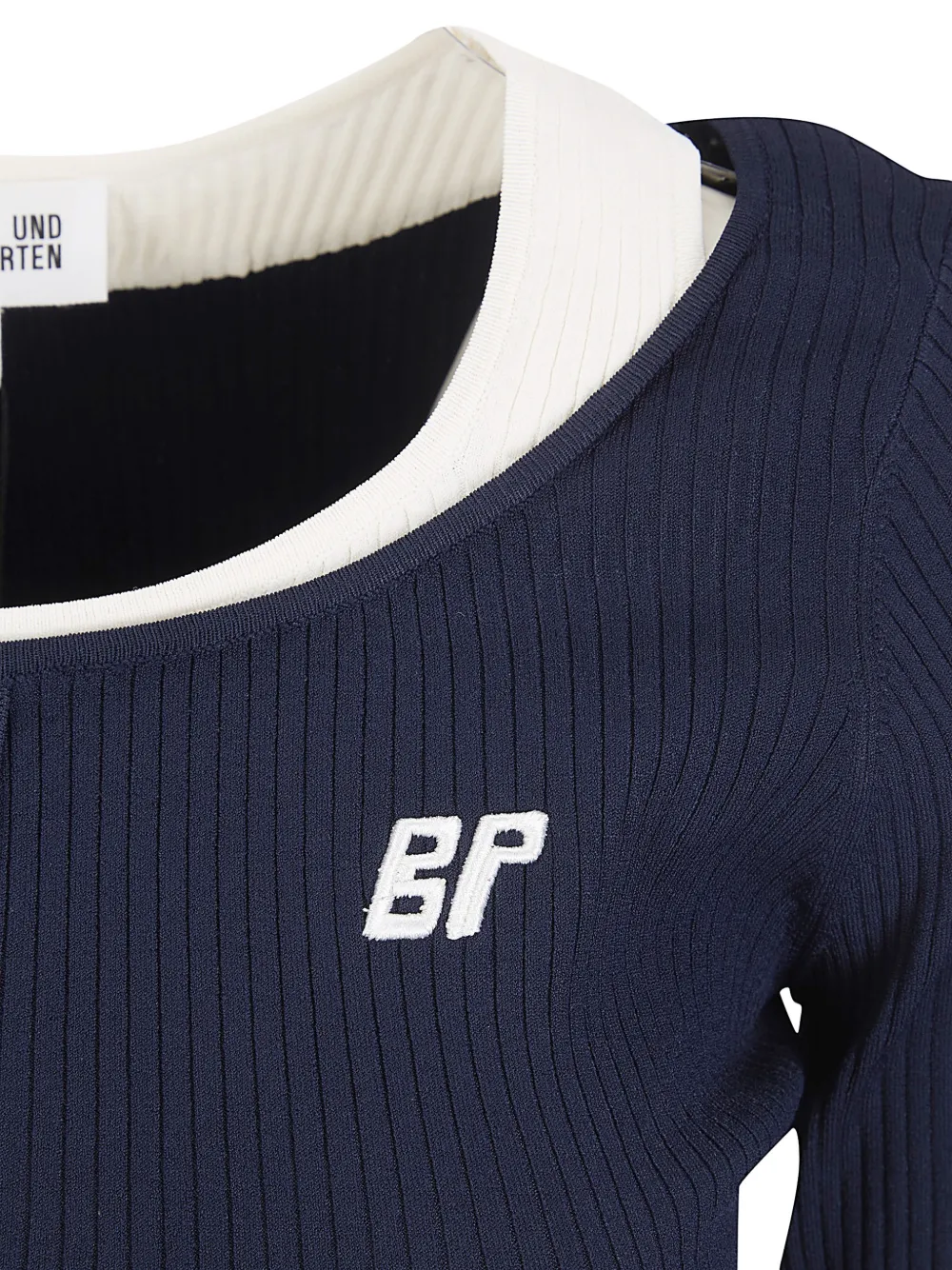  Baum Und Pferdgarten Clary Button Ribbed Sweater - Blue 