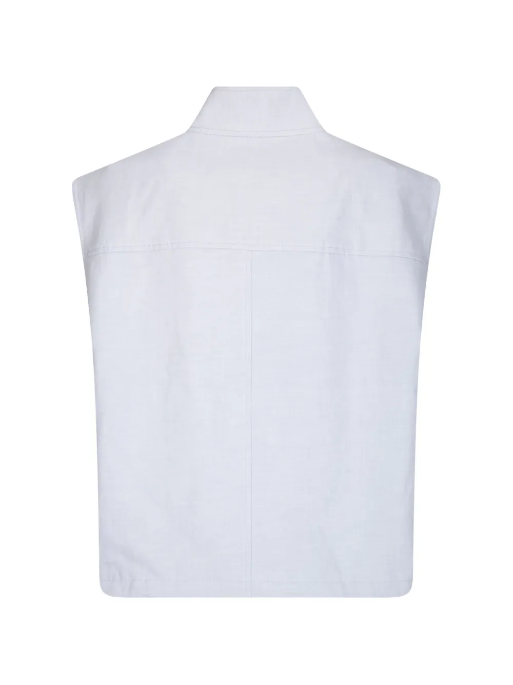  Samsoe Samsoe Chaleco Sakaila Con Cremallera - Gris 