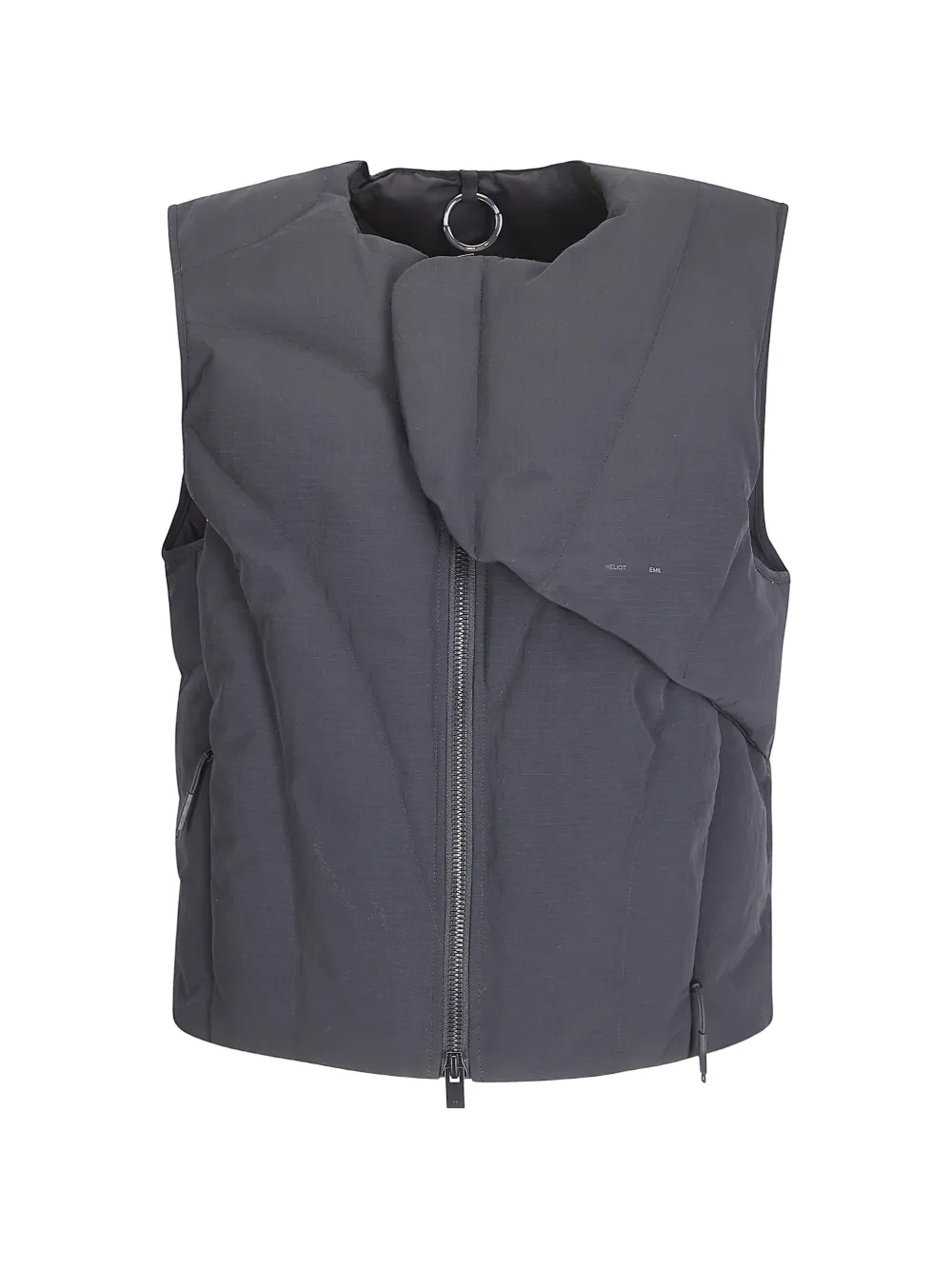 HELIOT EMIL Emil quilted gilet - Grey