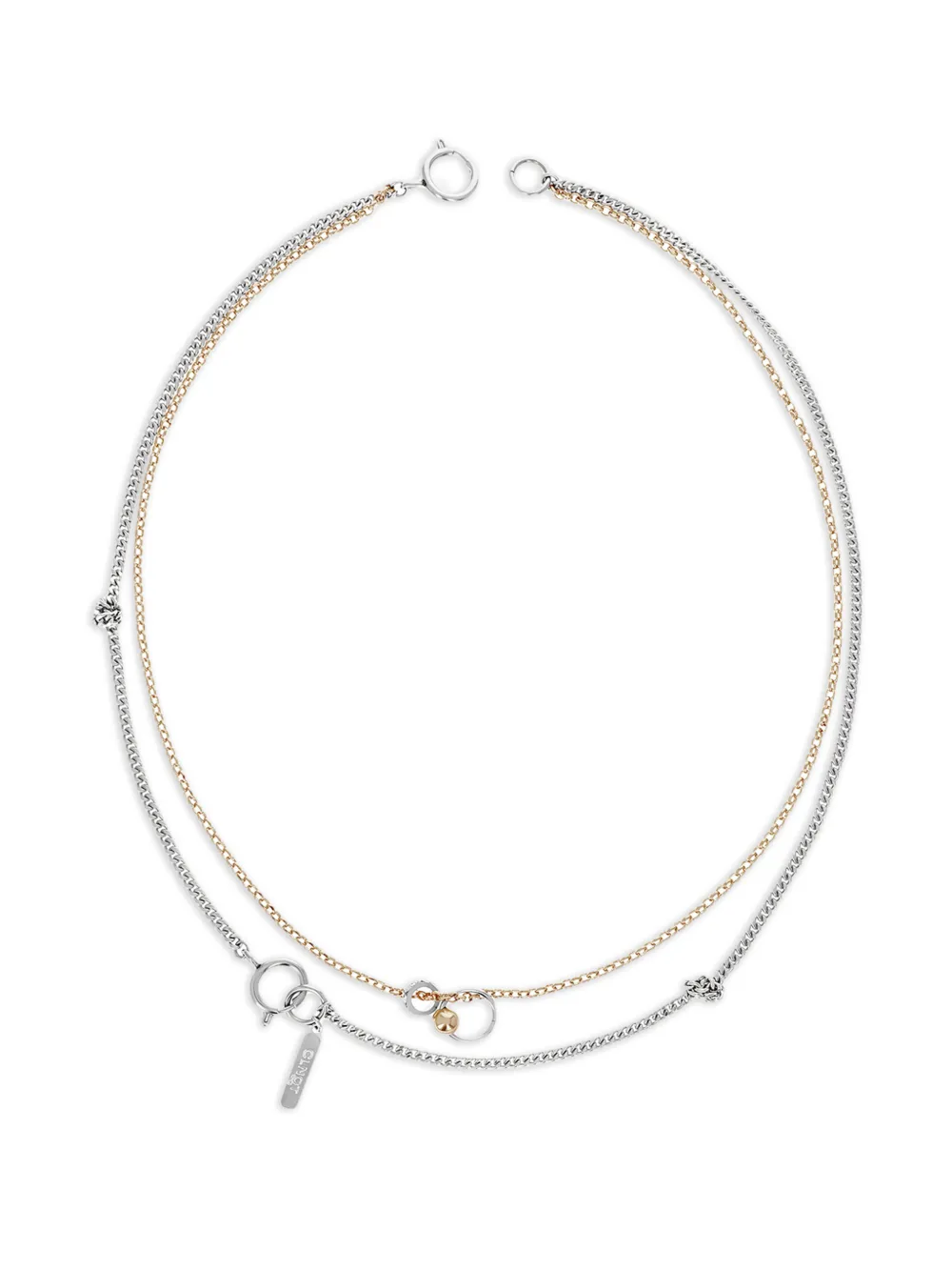 Justine Clenquet Collana Clark - Argento