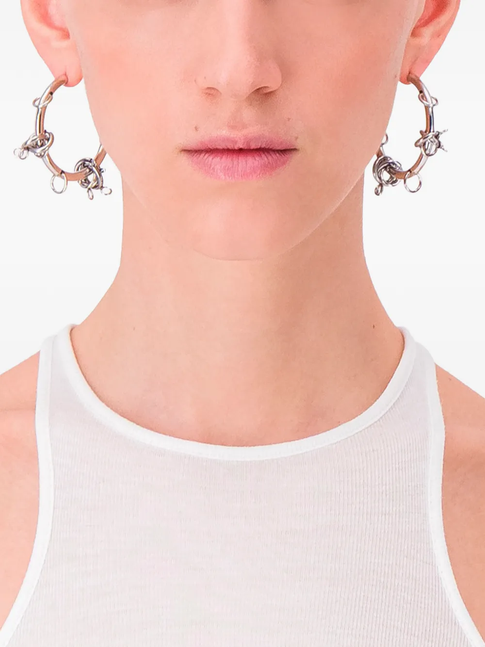 Justine Clenquet Fiona earrings - Argento
