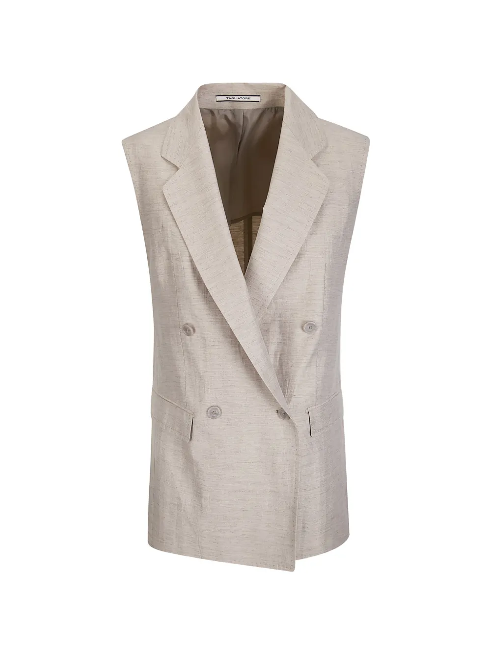 Tagliatore Bernice double-breasted jacket - Nude