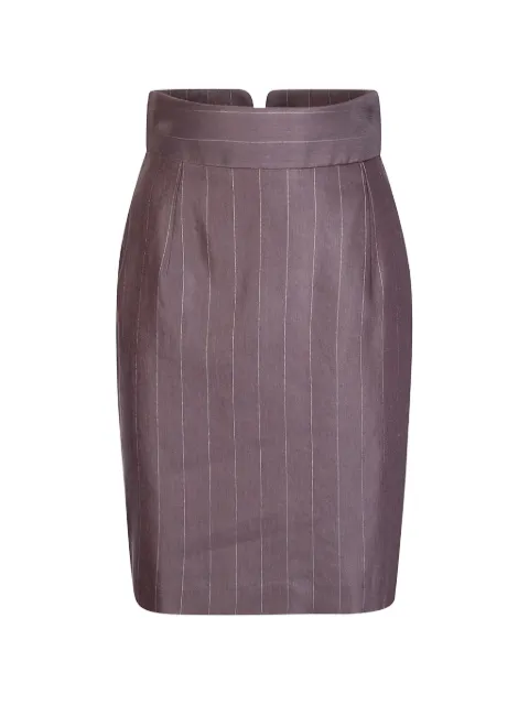 Tagliatore — pinstripe pencil skirt