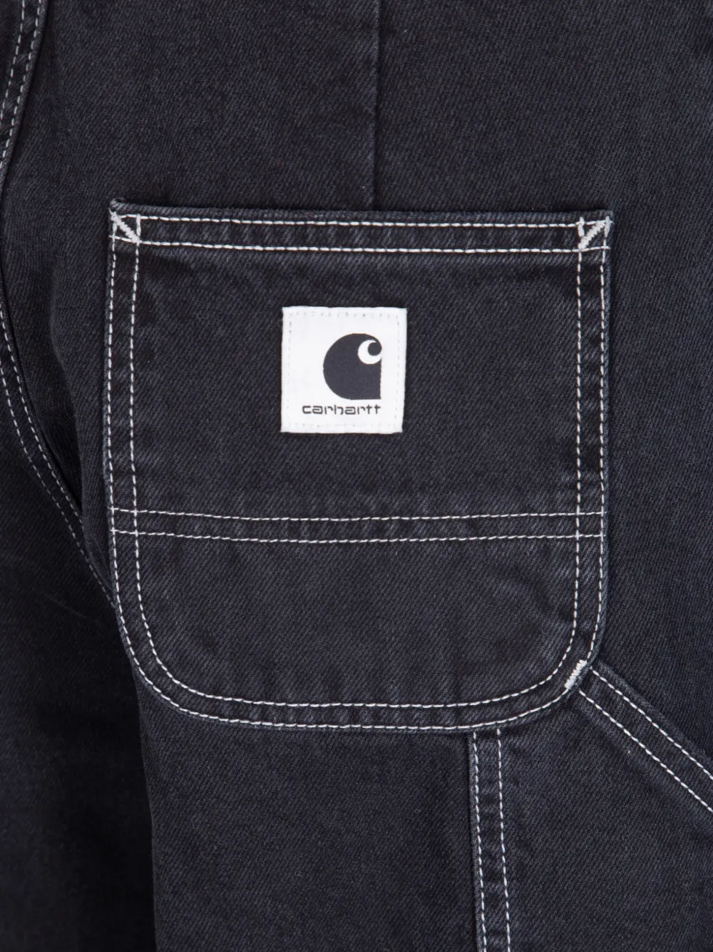 Carhartt WIP Jens jeans met wijde pijpen Zwart