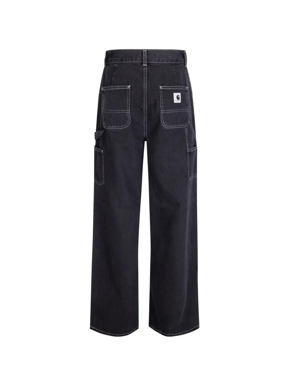 Carhartt WIP Jens jeans met wijde pijpen Zwart