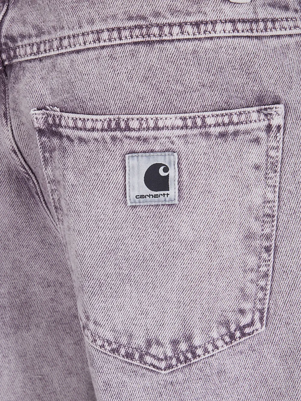  Carhartt Wip Brandon Denim Shorts - Purple 
