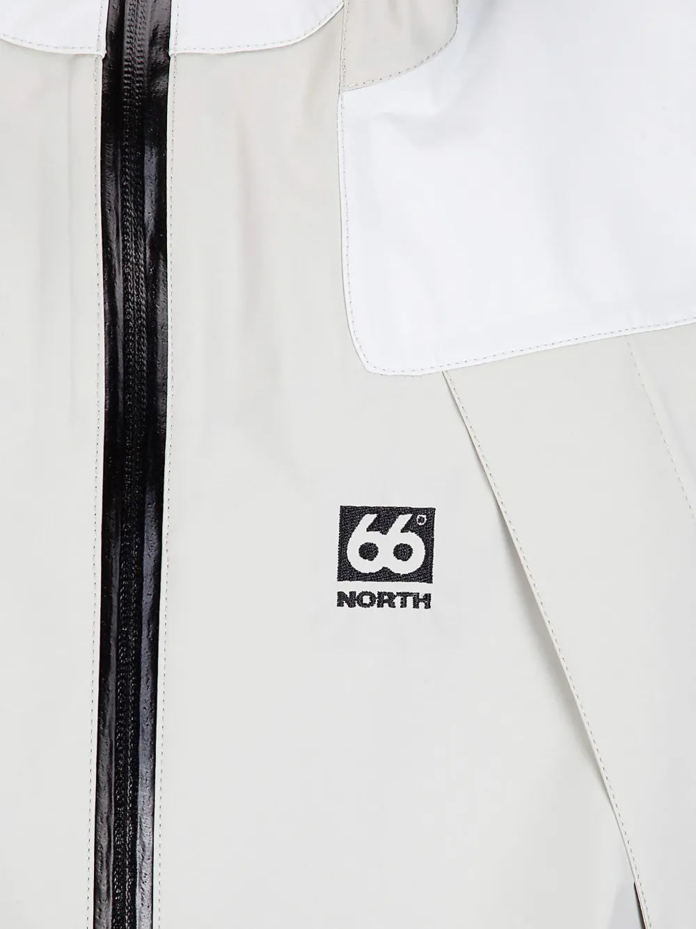  66 North Dyngja Hooded Jacket - Neutrals 