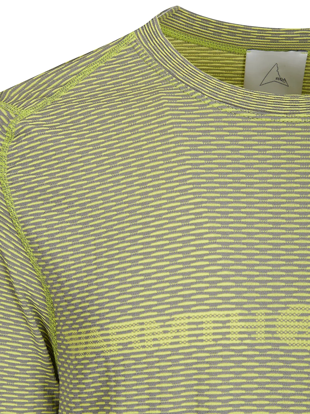  Roa Striped Long-sleeve T-shirt - Grey 