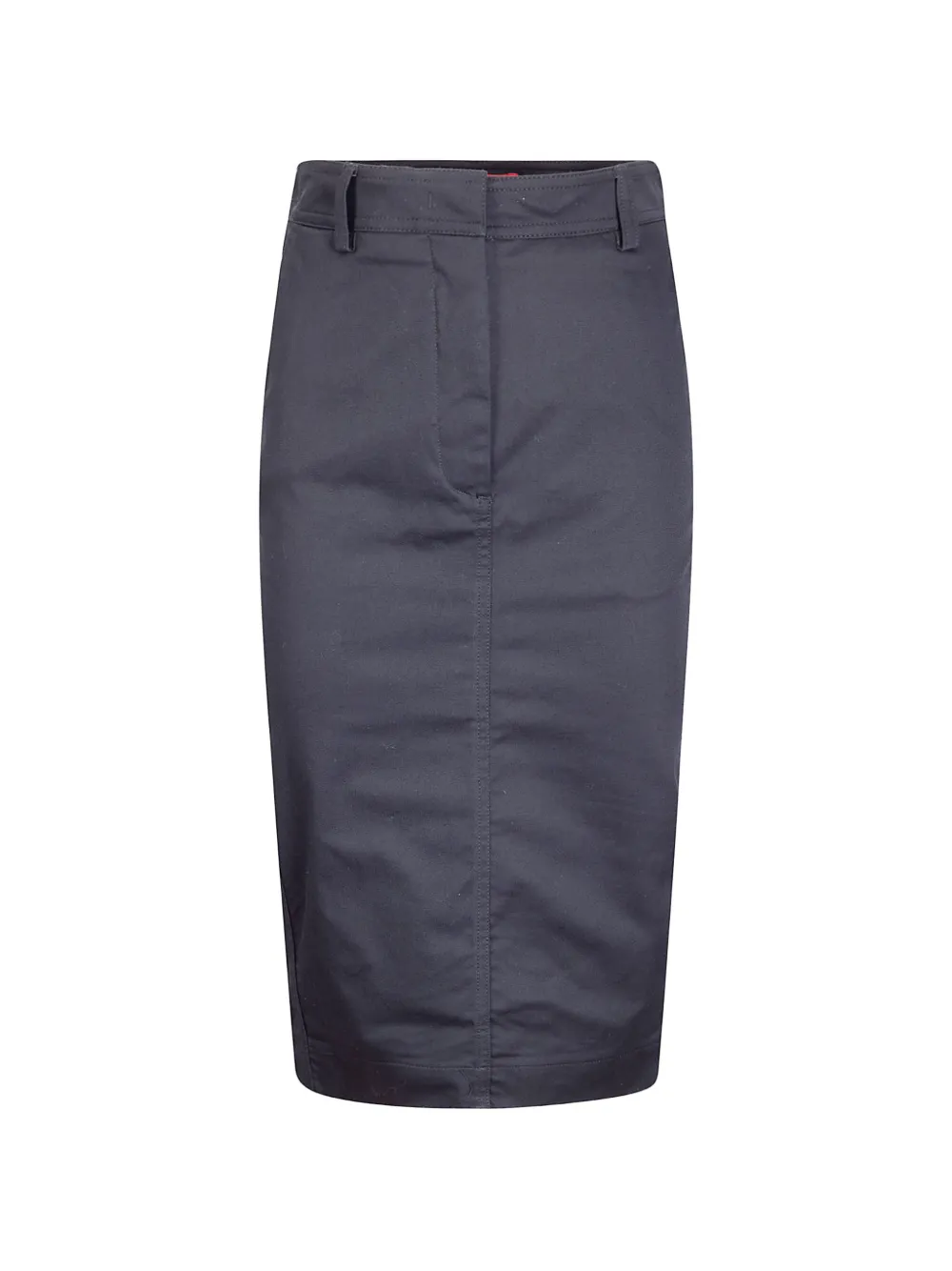 THELATEST back-vent pencil skirt - Nero
