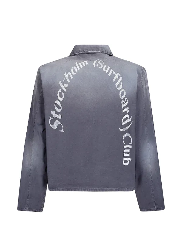 Stockholm Surfboard Club ダメージ ジャケット | グレー | FARFETCH JP