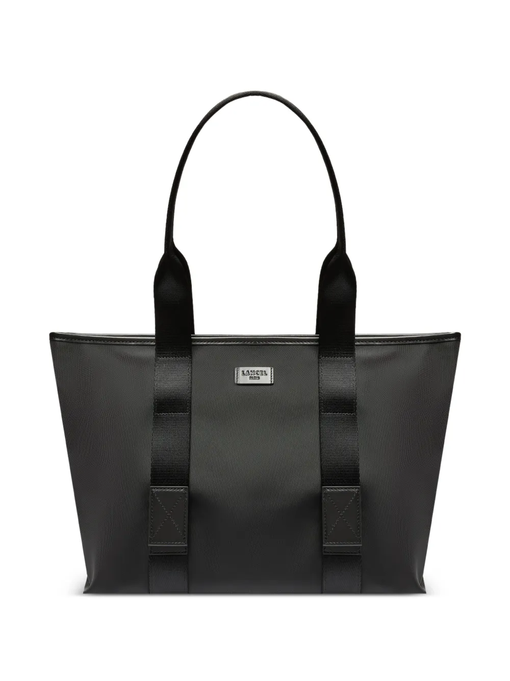 Lancel Borsa tote Mistral Rollable media con zip - Nero