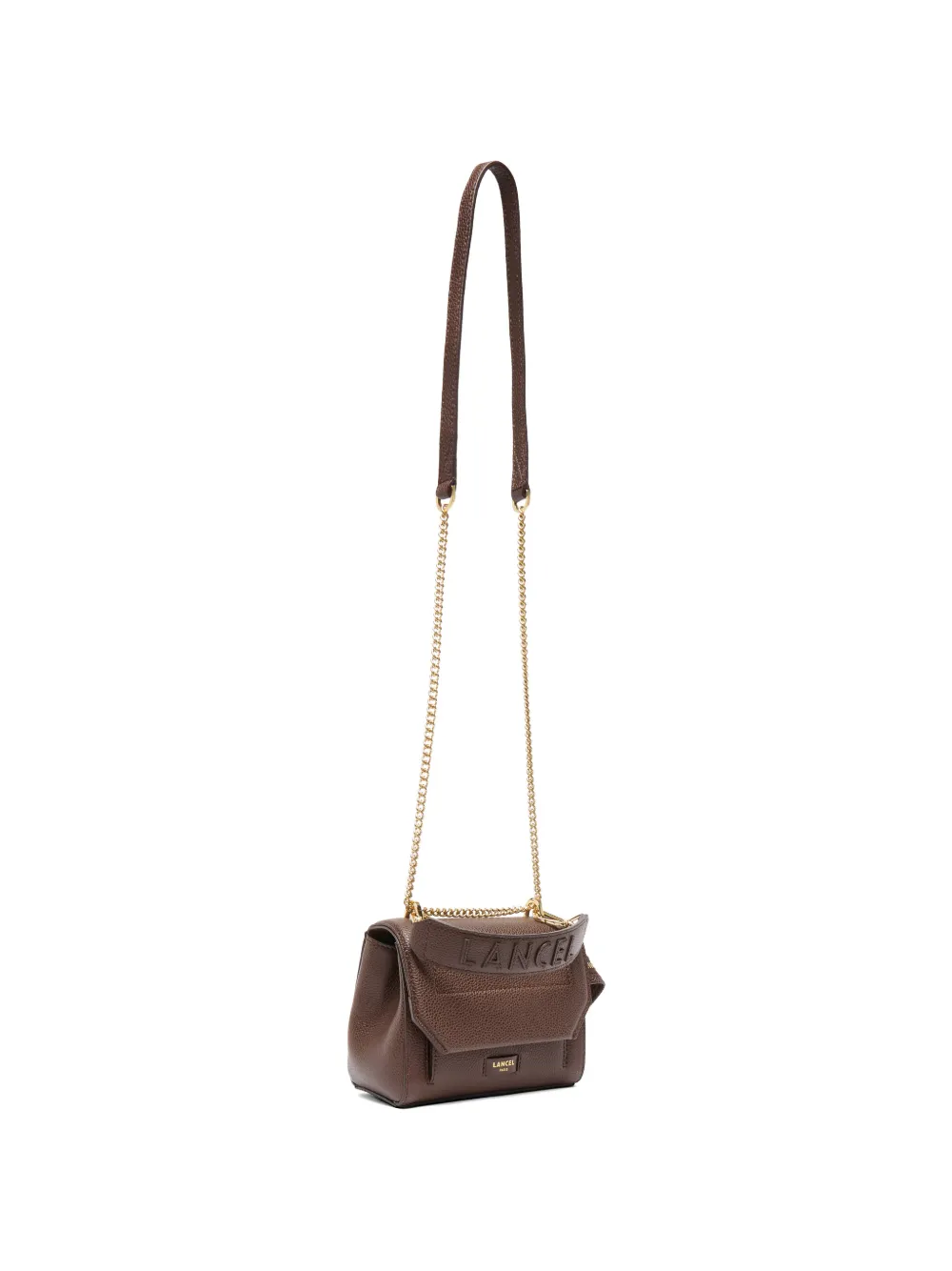 Lancel Kleine Ninon De schoudertas Bruin
