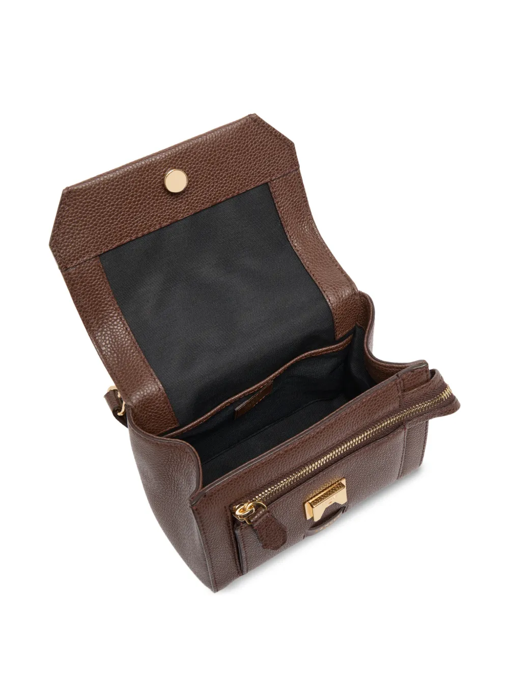 Lancel Kleine Ninon De schoudertas Bruin