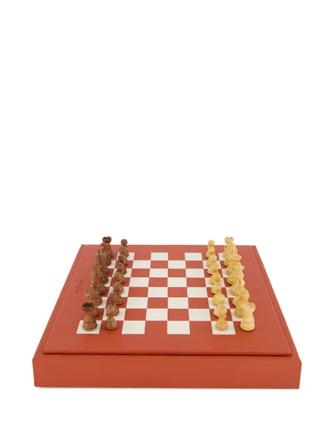 Hector Saxe leather chess box