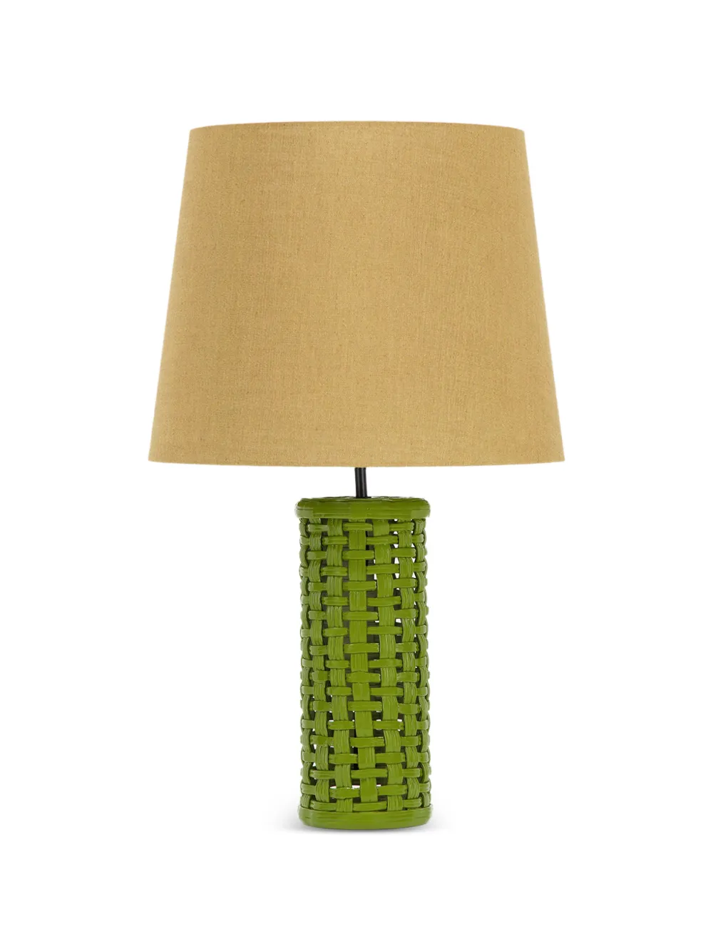 HOUSE OF CAPRICORN Base lampada con design intrecciato - Verde