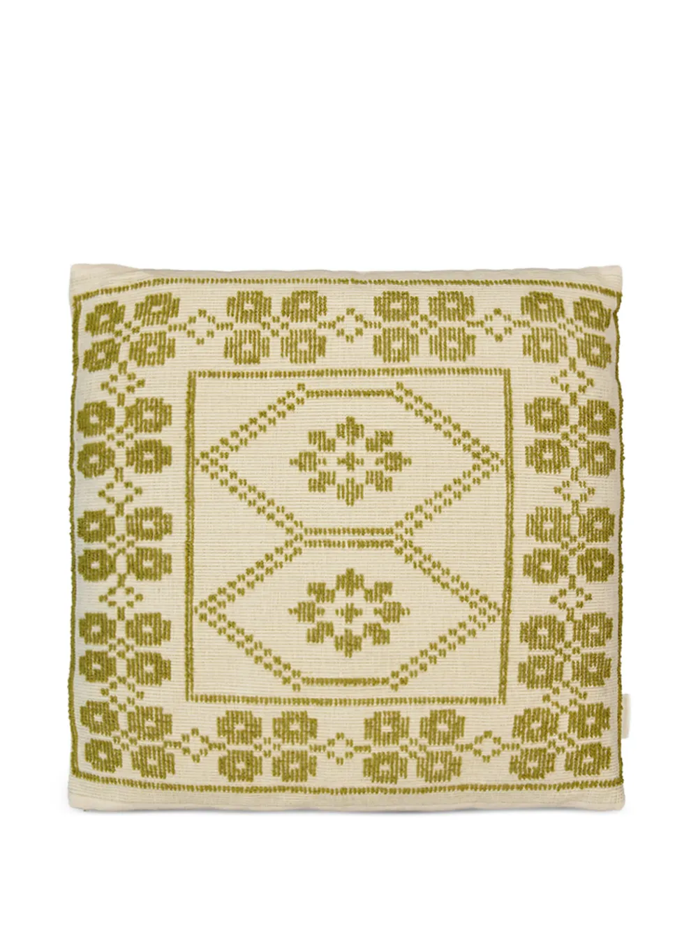 HOUSE OF CAPRICORN striped cushion - Nude