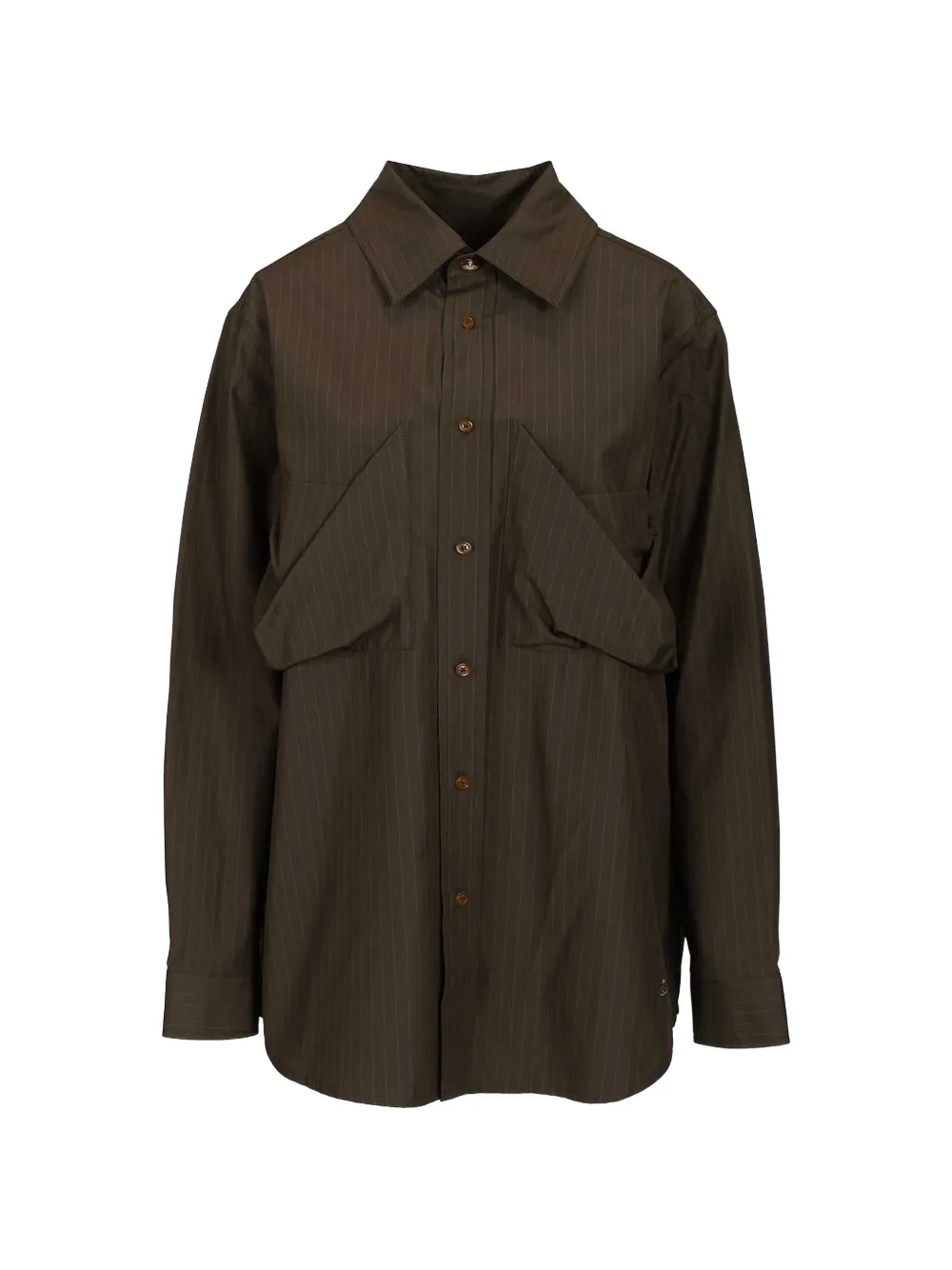 Vivienne Westwood Achilles oversized utility shirt - Marrone
