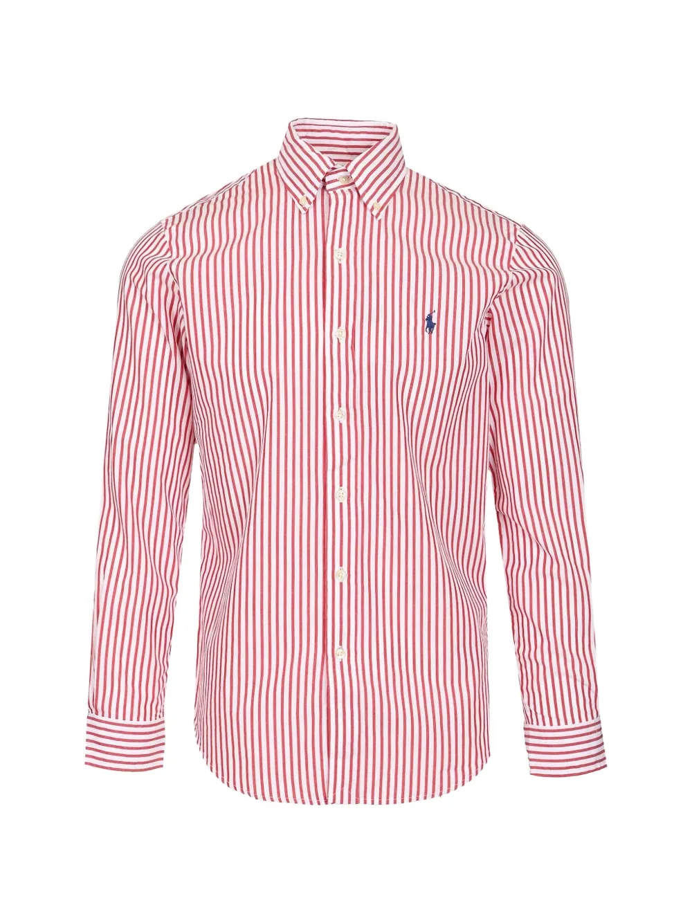 Polo Ralph Lauren striped custom-fit shirt - Rot