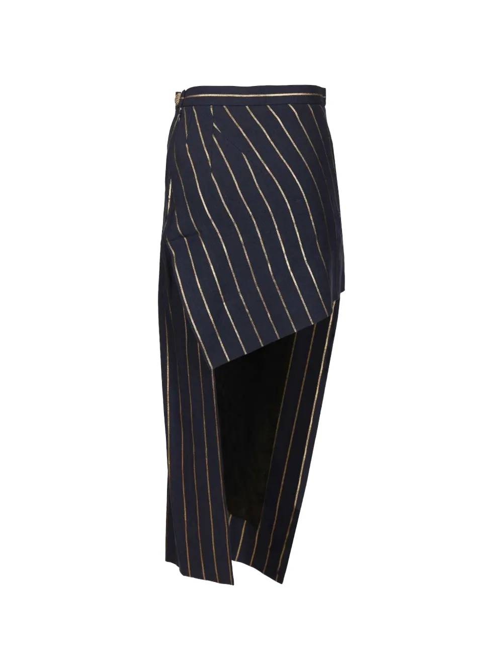 Vivienne Westwood Gestreepte rok met knopen Blauw