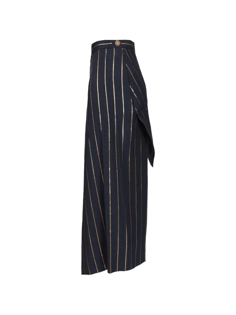 Vivienne Westwood Gestreepte rok met knopen Blauw