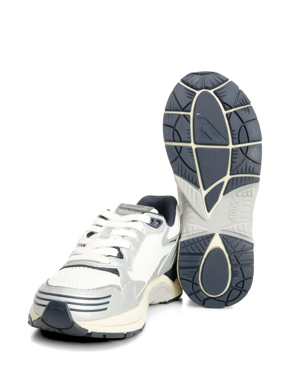 Autry Hyperway sneakers met vlakken Wit