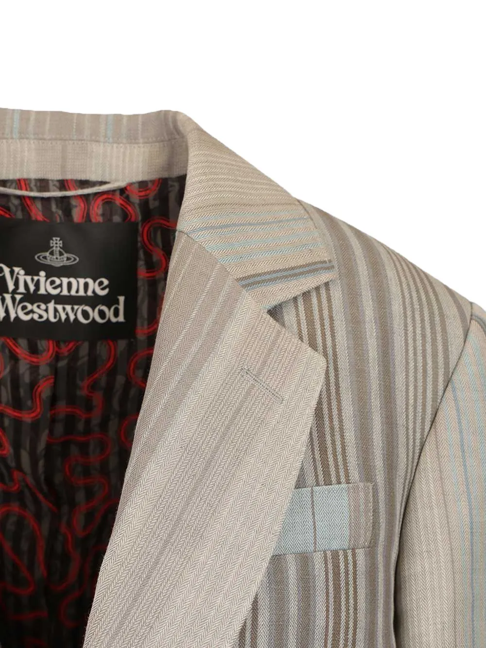 Vivienne Westwood ストライプ ジャケット | ニュートラル | FARFETCH JP