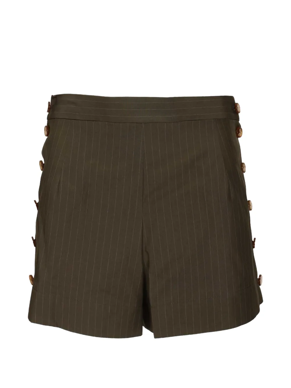 Vivienne Westwood Elle shorts met krijtstreep Groen