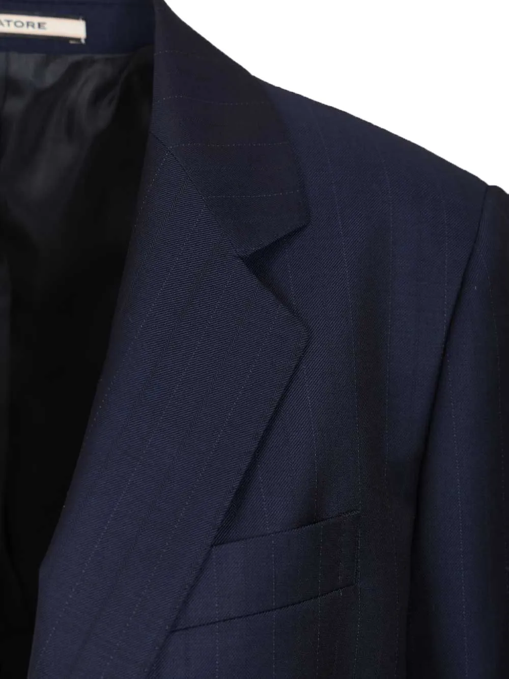 Tagliatore Colbert met krijtstreep Blauw