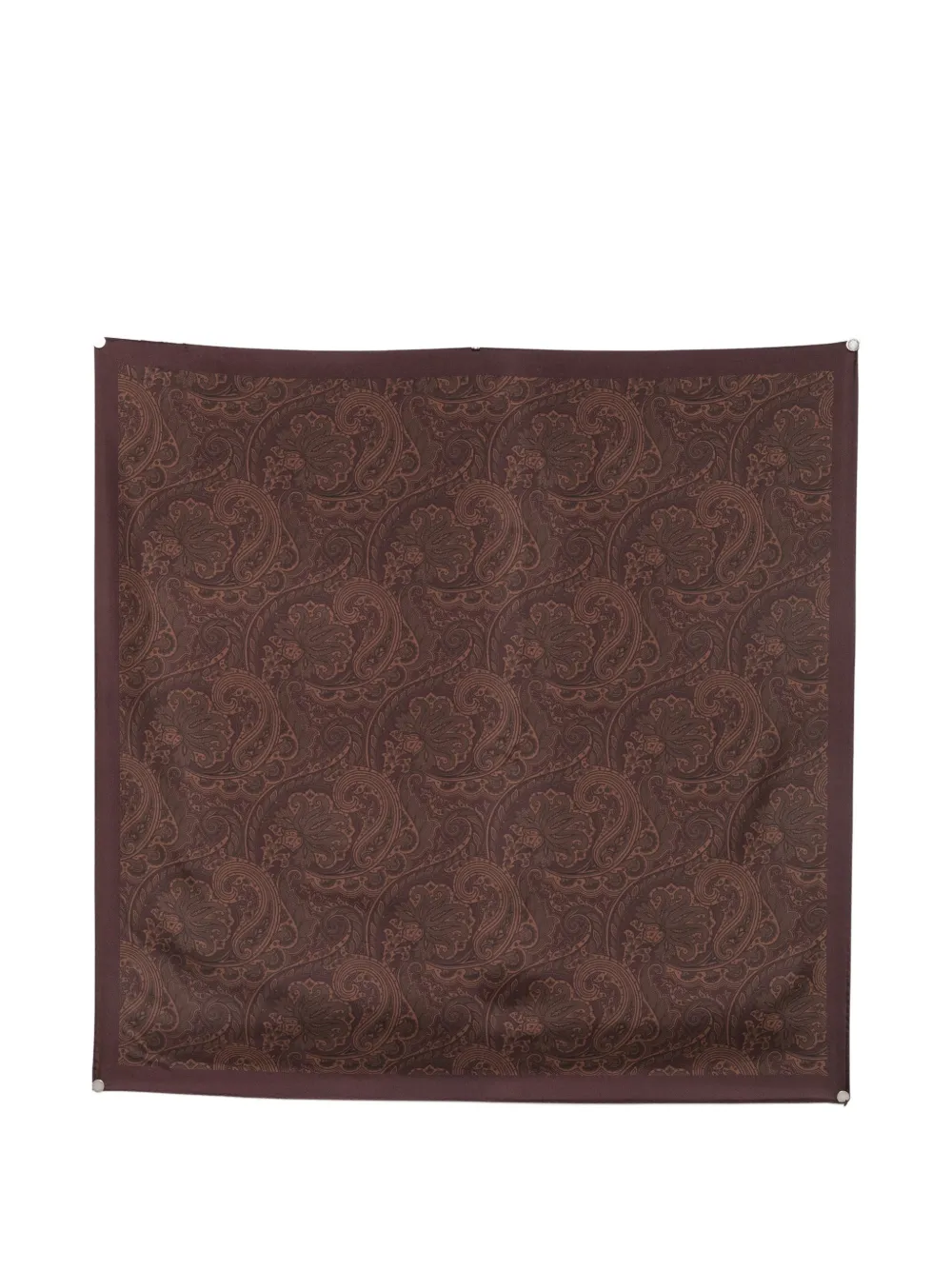Gabriele Pasini paisley-print scarf - Marrone