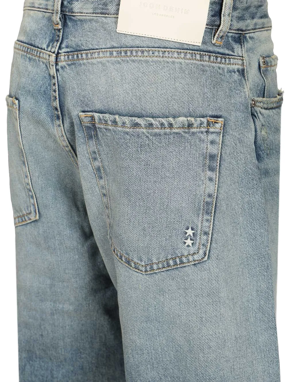ICON DENIM Will jeans met wijde pijpen Blauw