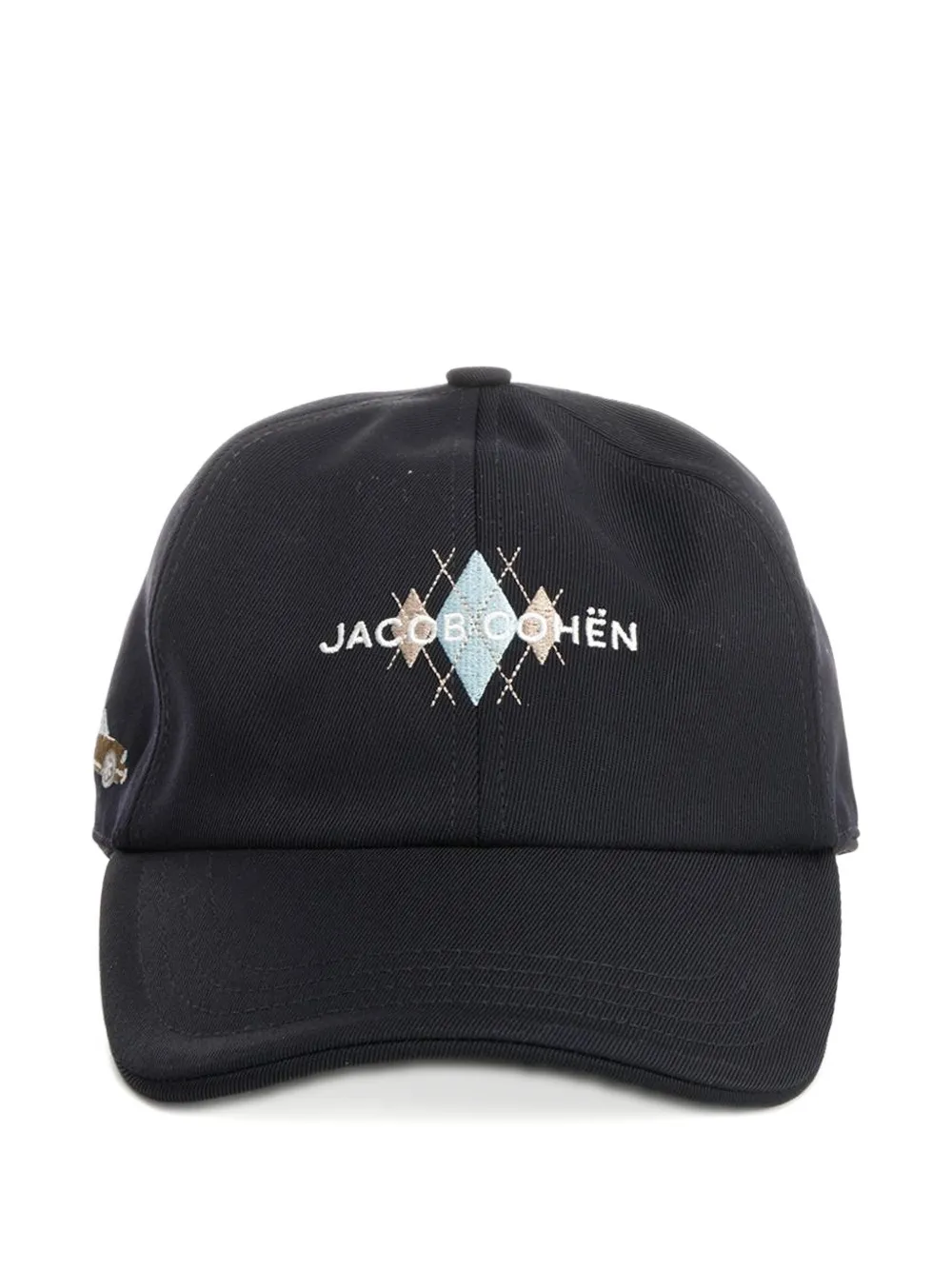 Jacob Cohën embroidery baseball cap - Blu