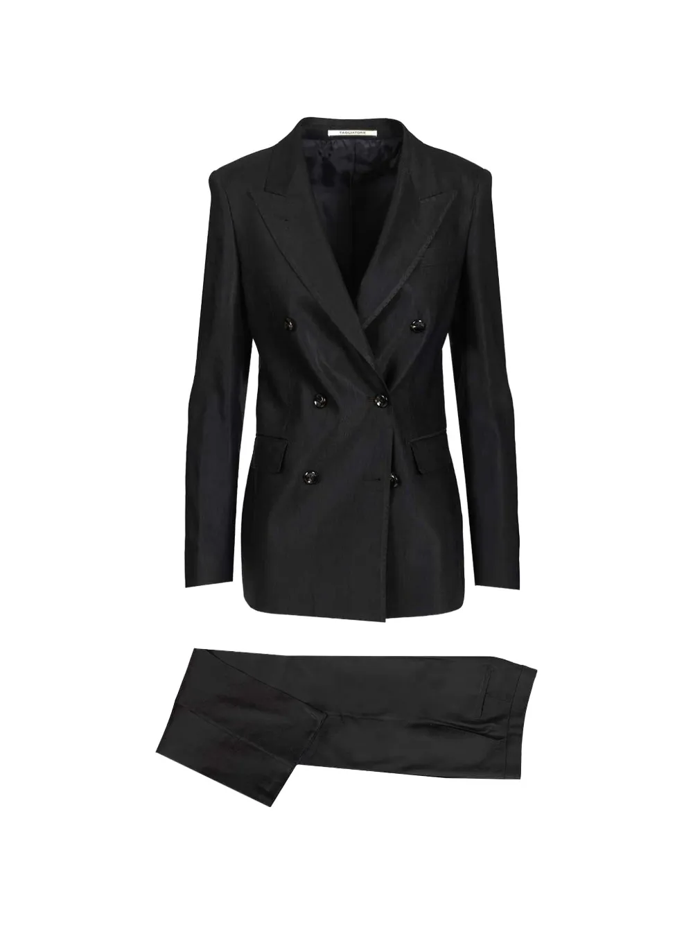 Tagliatore double-breasted tailored suit - Schwarz