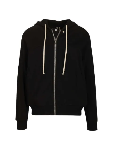 Rick Owens zip hooded sweatshirt