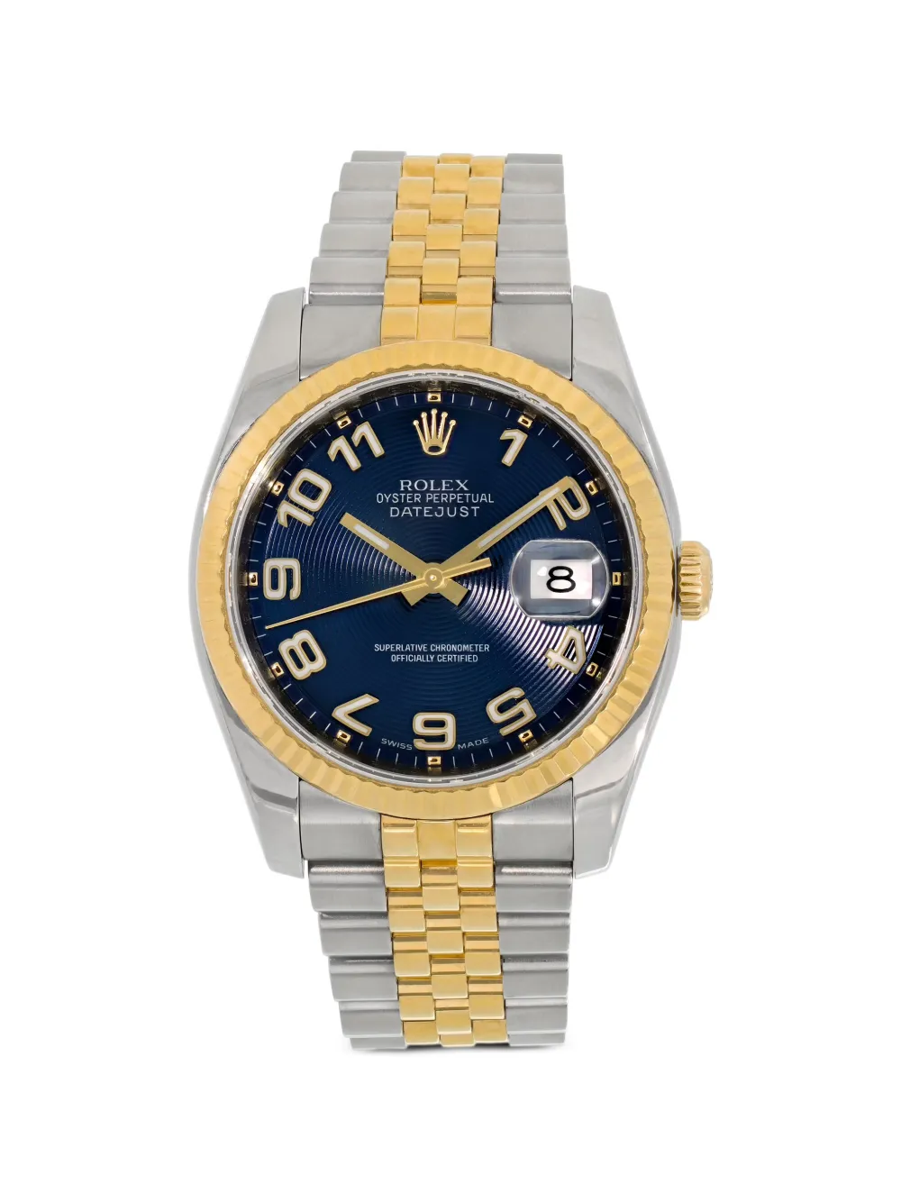 Rolex Oyster Perpetual Datejust 36mm watch - Blau