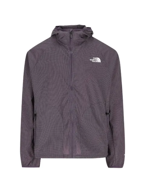 The North Face hooded zip windbreaker jacket