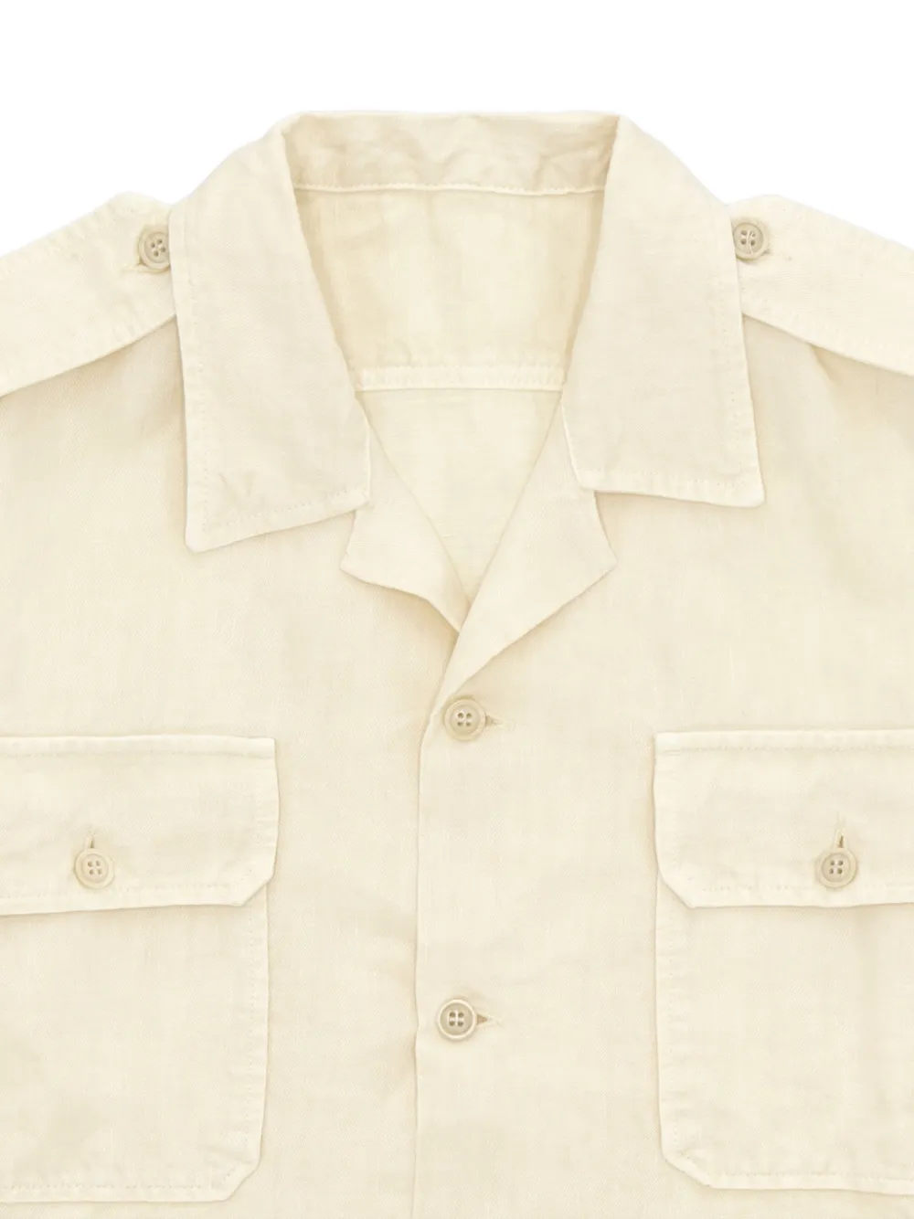 Fortela Flap-pocket Shirt in Neutrals, view 3