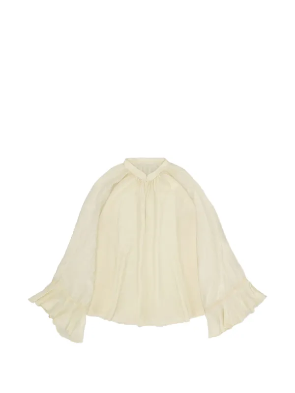 Fortela Ambre Silk Blouse in Neutrals