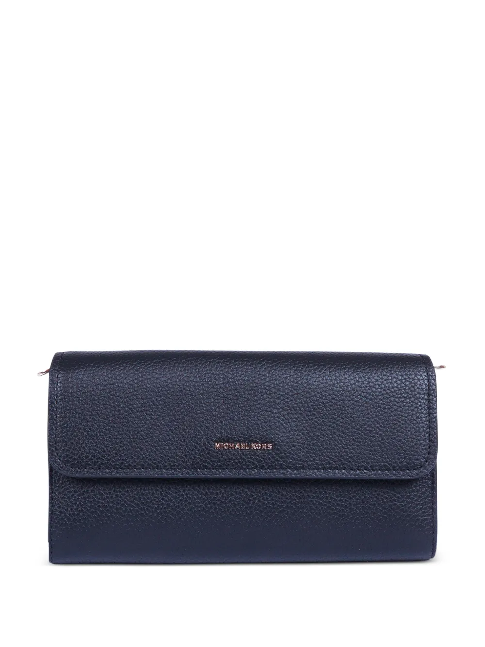 Michael Kors small grained leather shoulder bag - Blu