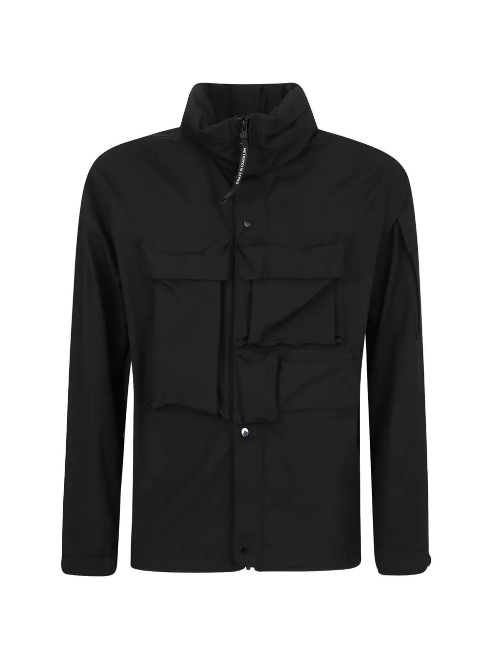 C.P. Company Metropolis Series Hyst foldable hood jacket - Nero