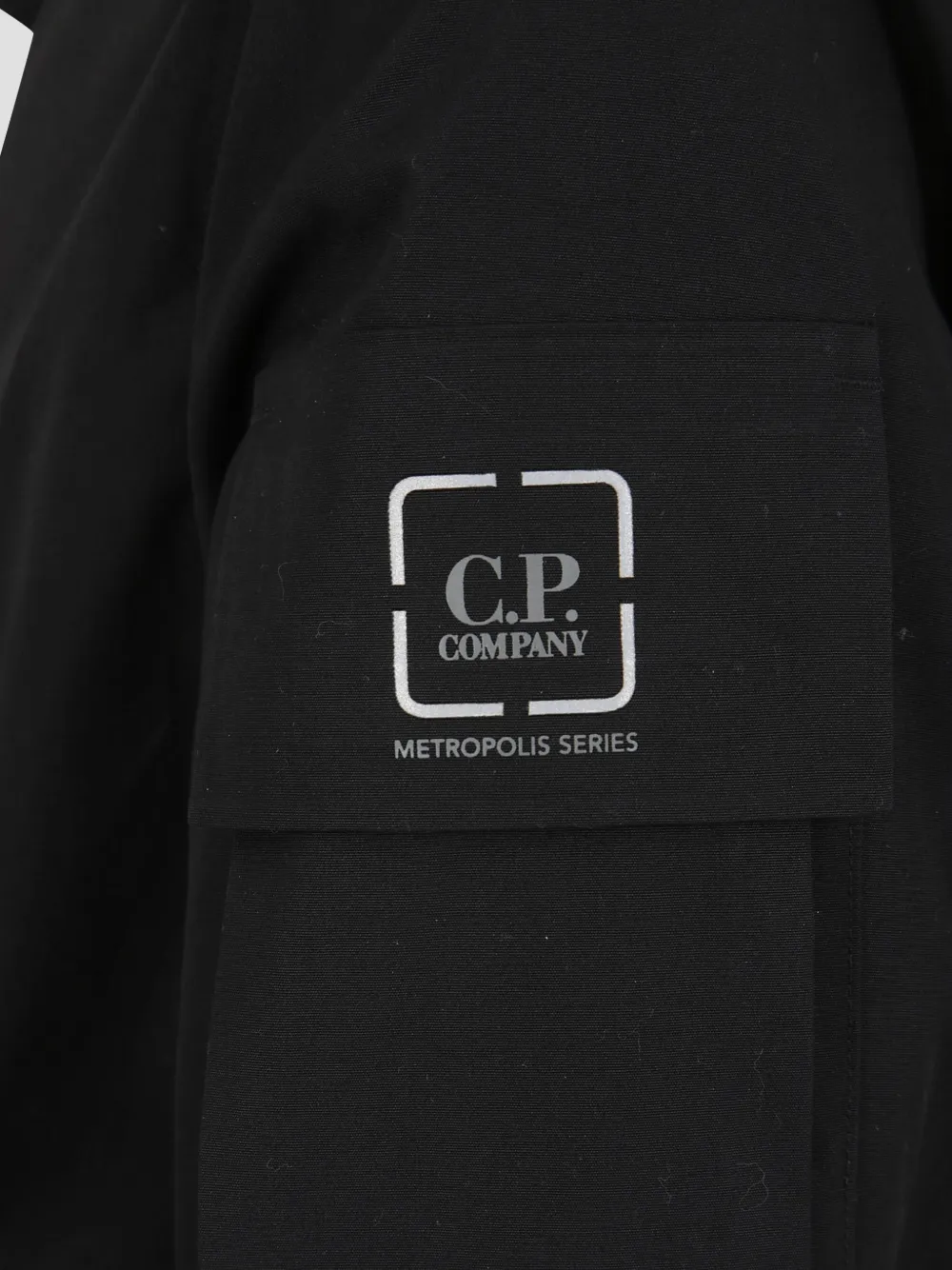  C.p. Company Metropolis Series Hyst Foldable Hood Jacket - Black 