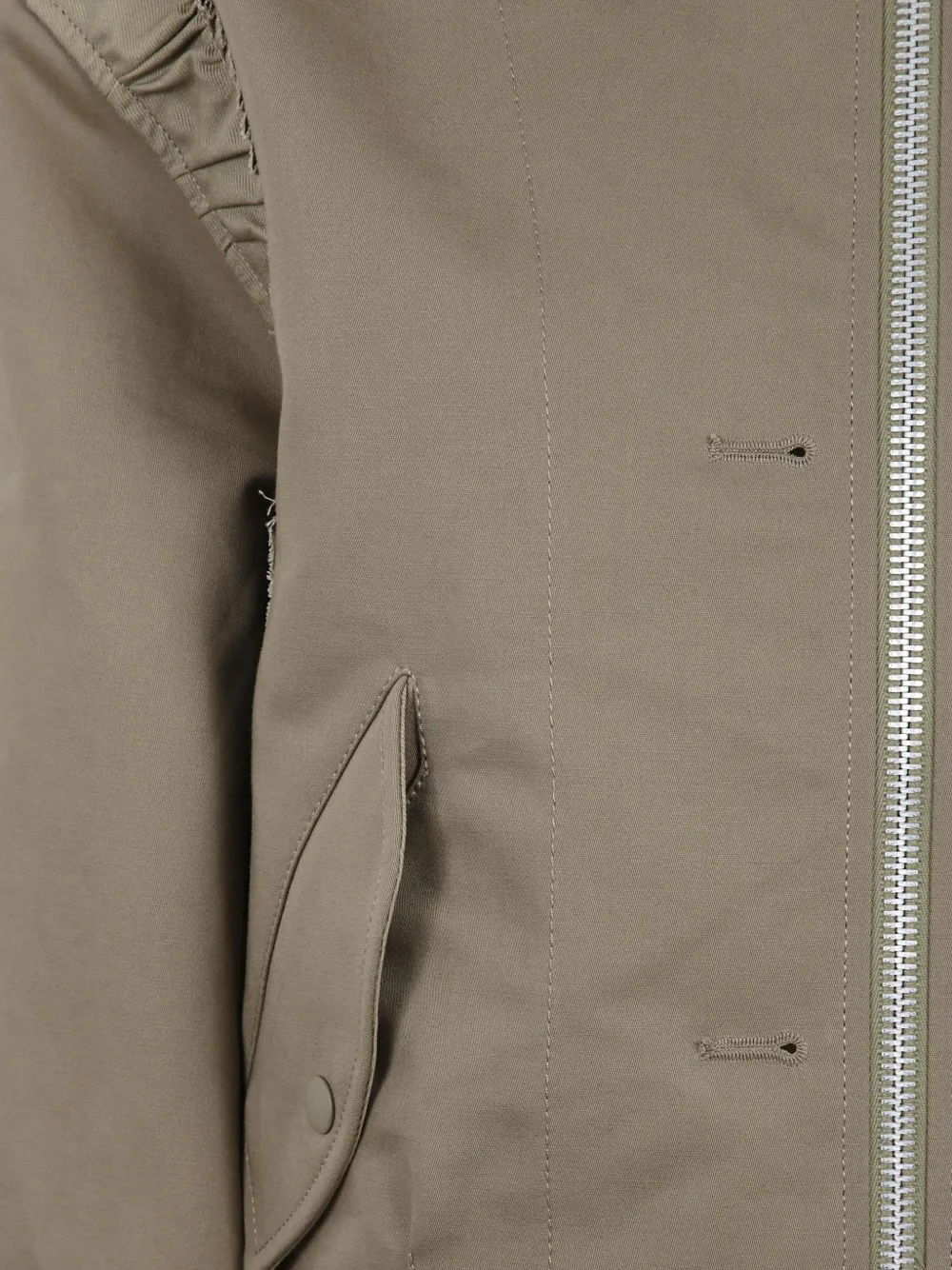  Our Legacy Frill Bomber Jacket - Green 