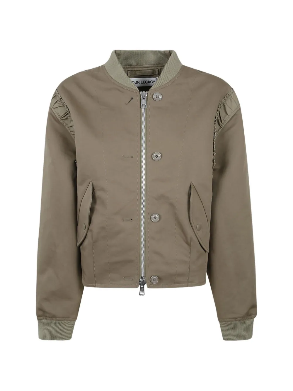 OUR LEGACY frill bomber jacket - Verde